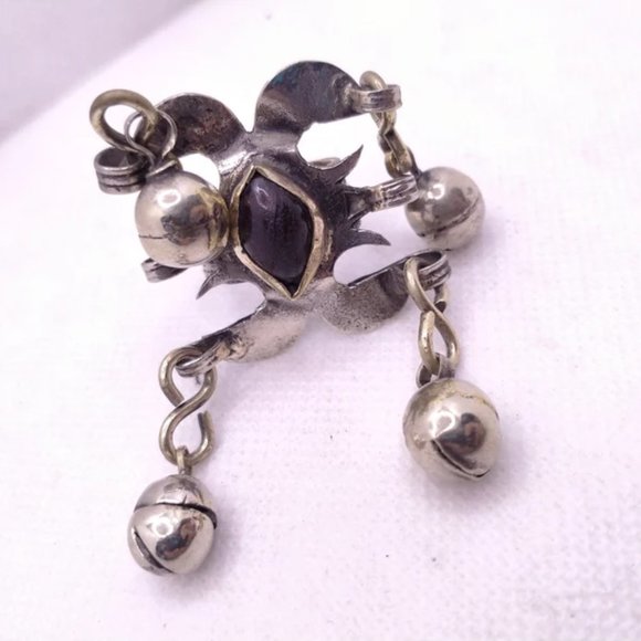 Afghan vintage ring, Afghan Bells Ring, Kuchi Jewelry, Afghan Earrings - Picture 1 of 3